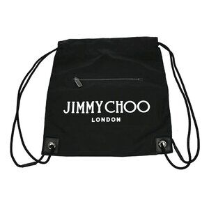 BUYIT JIMMY CHOO BLACK BACKPACK BAG NQ01783